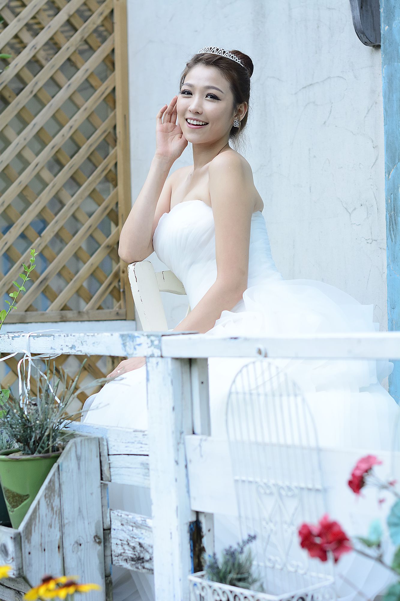 李恩慧《外拍唯美婚纱系列》套图-图3