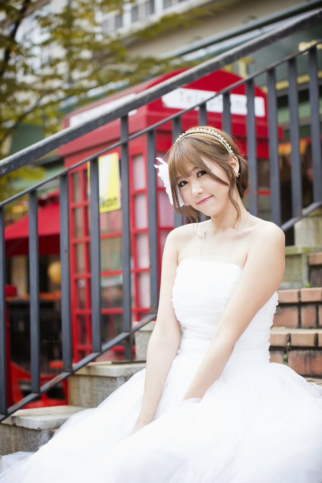 李恩慧《外拍唯美婚纱系列》套图-图39