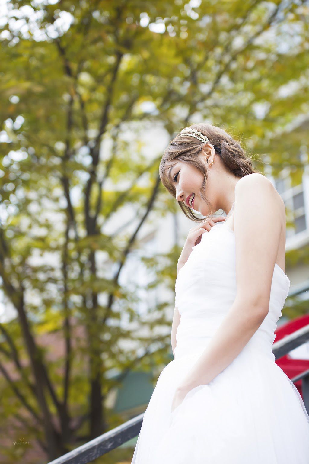 李恩慧《外拍唯美婚纱系列》套图-图40