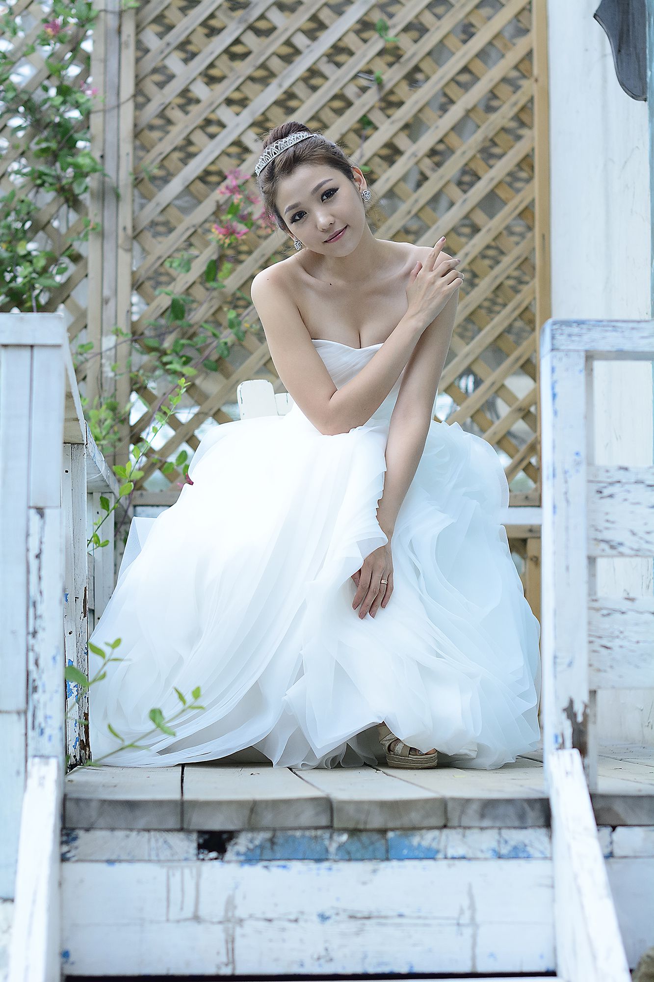 李恩慧《外拍唯美婚纱系列》套图-图7