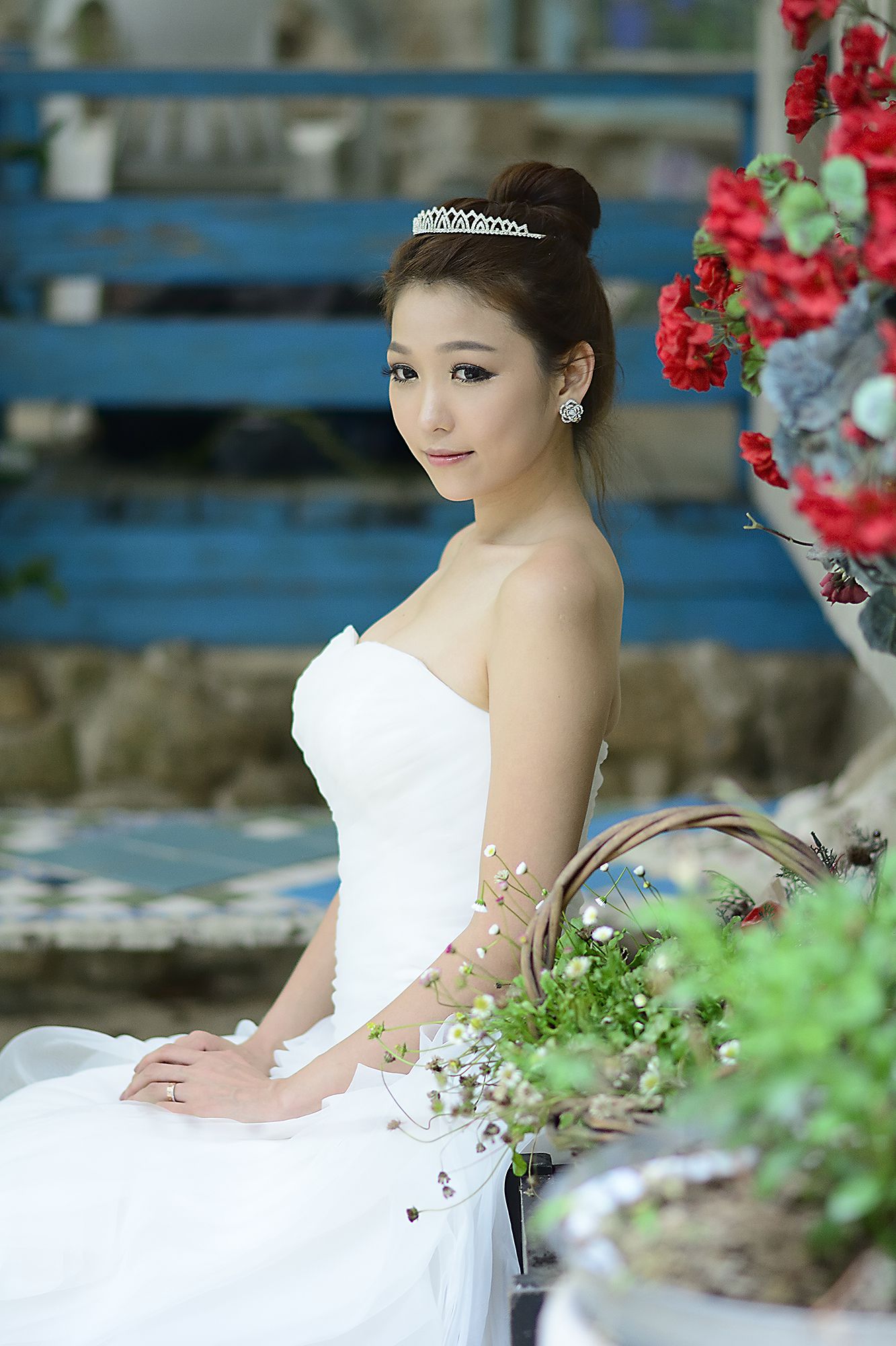 李恩慧《外拍唯美婚纱系列》套图-图8