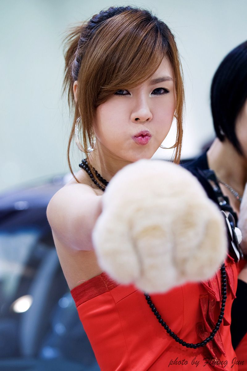 韩国车模黄美姬《车展图片系列》合集版-图9