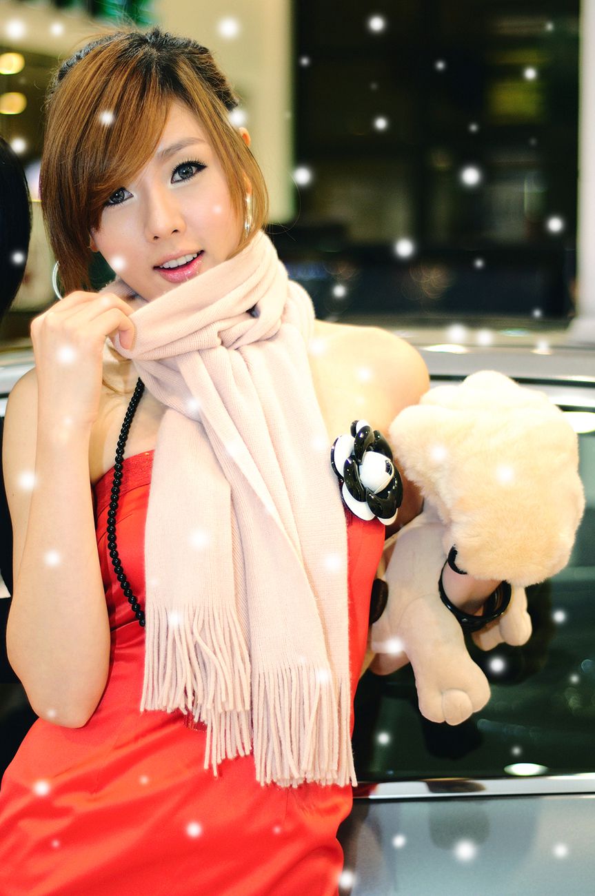 韩国车模黄美姬《车展图片系列》合集版-图7