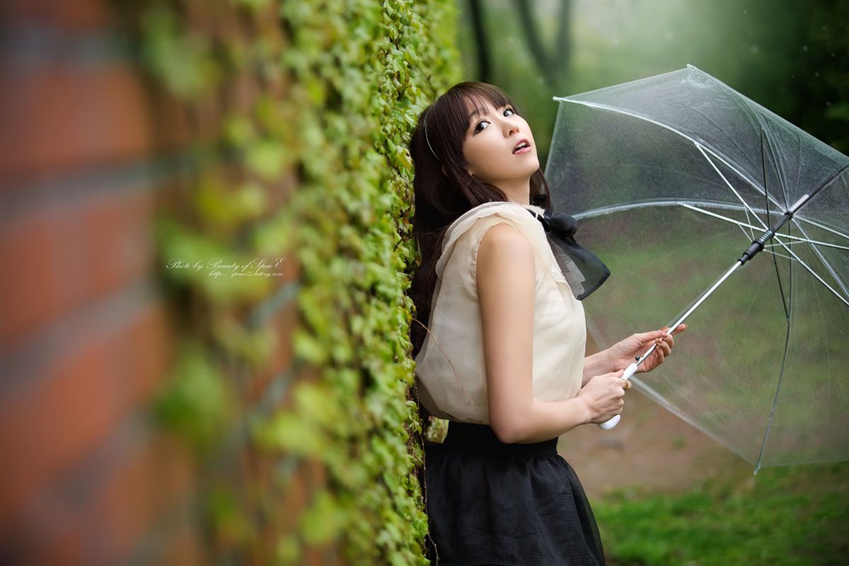 李仁慧《小清新雨伞系列》套图-图22