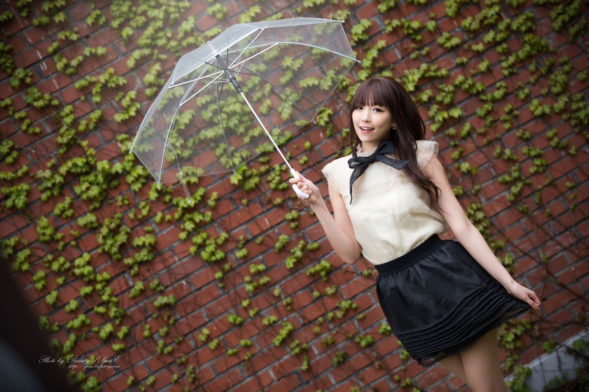 李仁慧《小清新雨伞系列》套图-图23