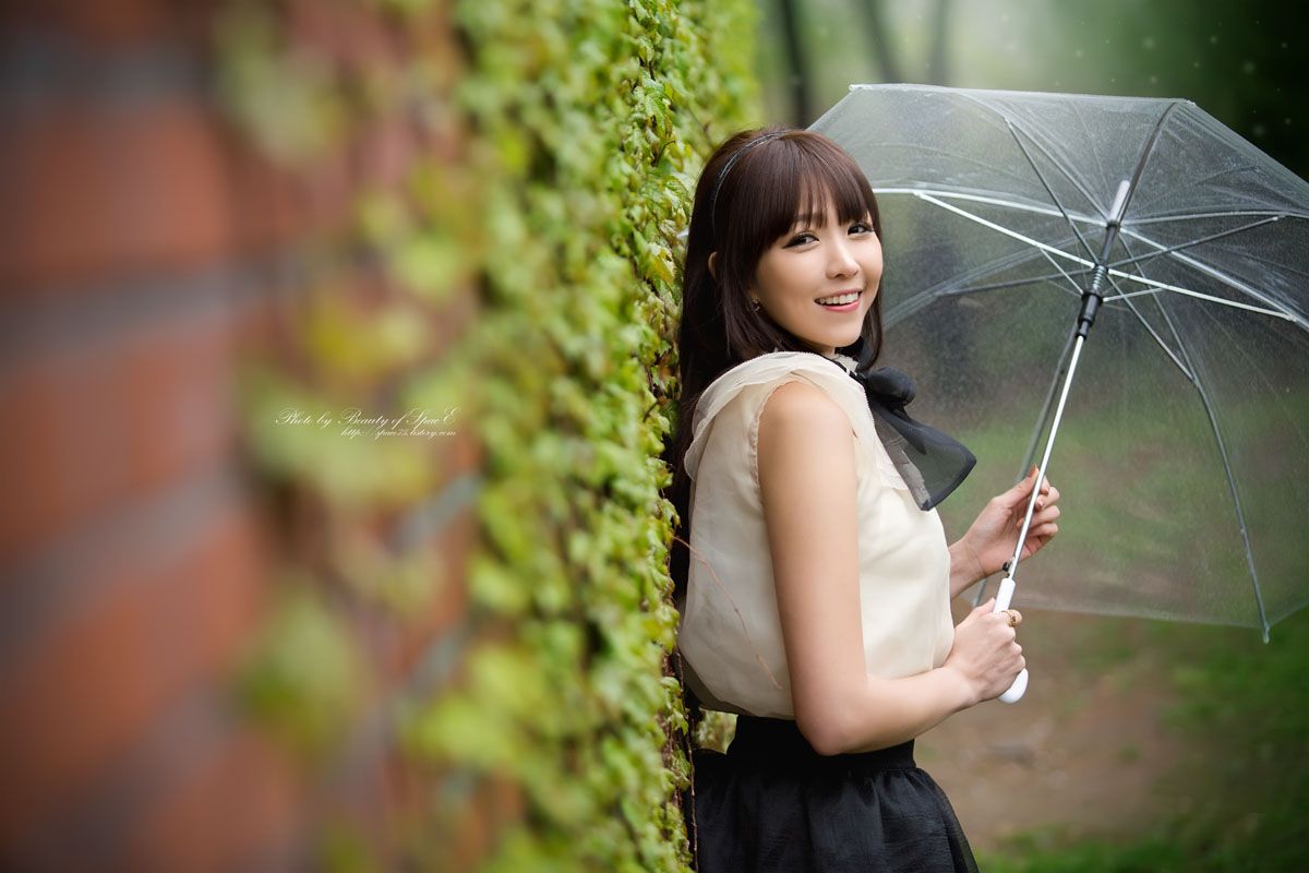 李仁慧《小清新雨伞系列》套图-图24