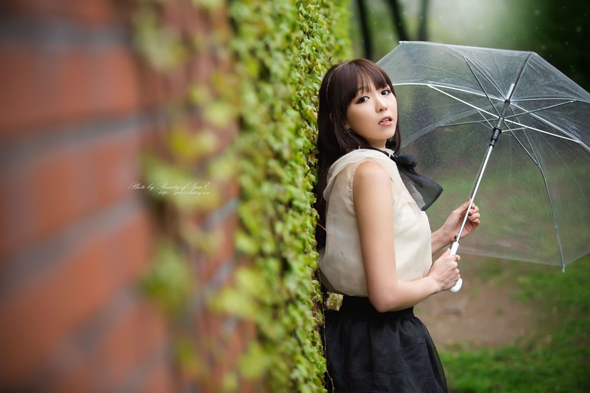 李仁慧《小清新雨伞系列》套图-图25