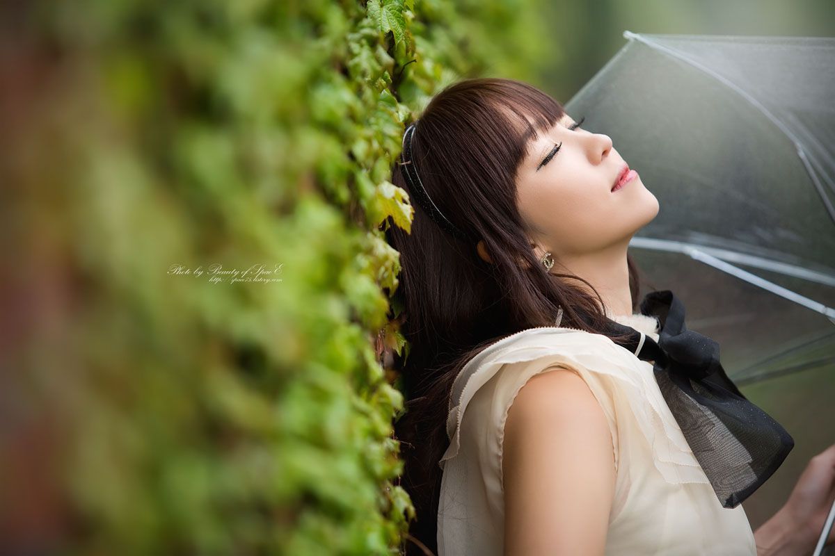 李仁慧《小清新雨伞系列》套图-图26