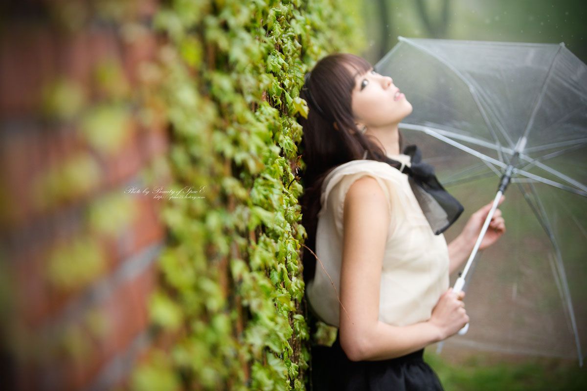 李仁慧《小清新雨伞系列》套图-图28