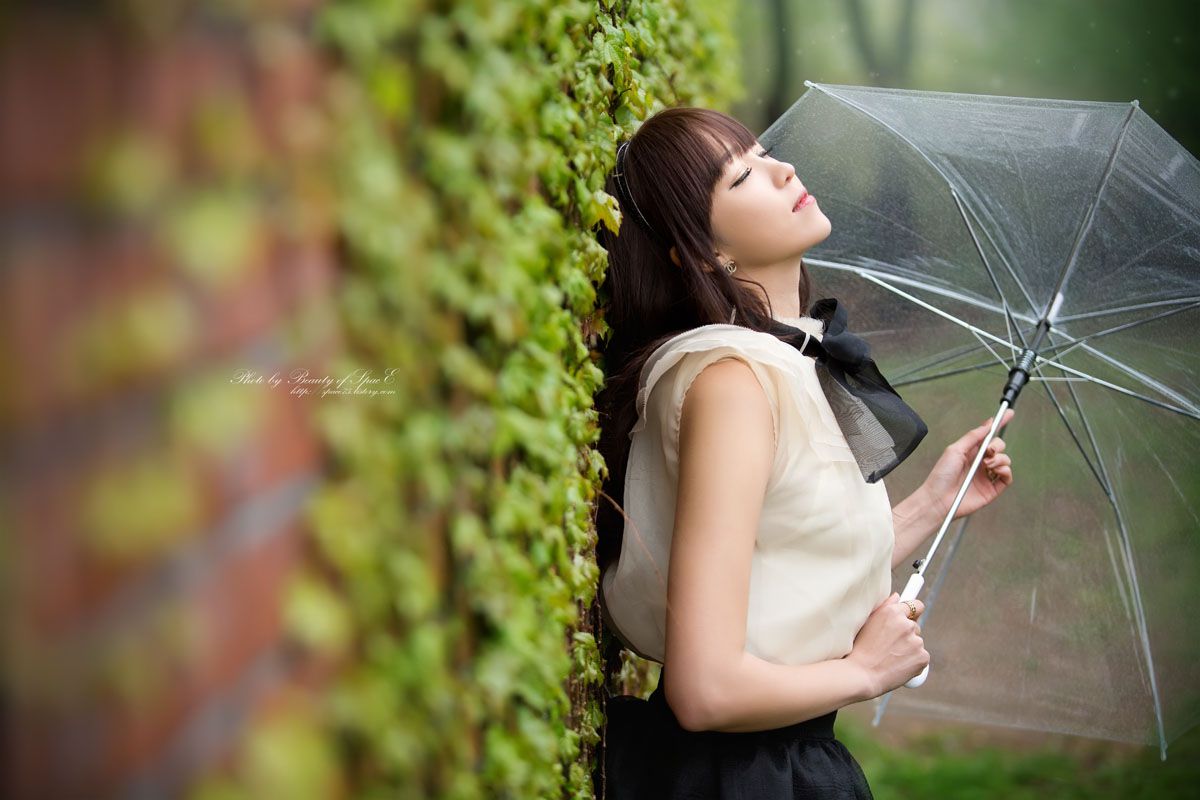 李仁慧《小清新雨伞系列》套图-图29