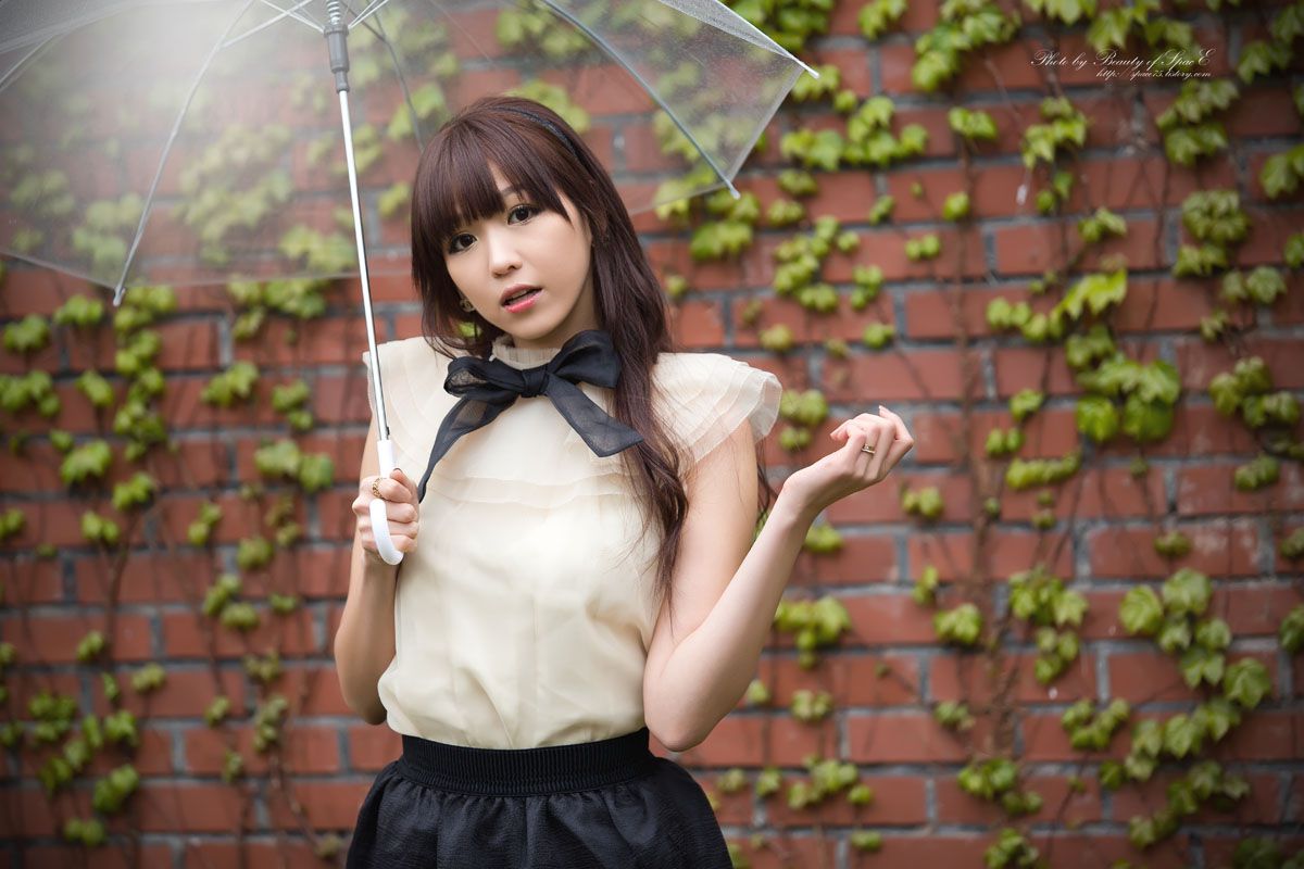 李仁慧《小清新雨伞系列》套图-图32