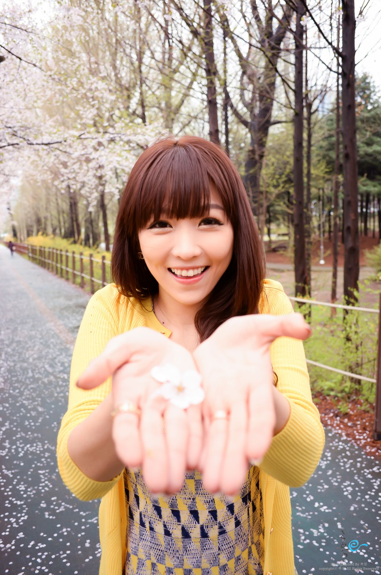 李恩慧《小清新连衣裙公园街拍》-图42