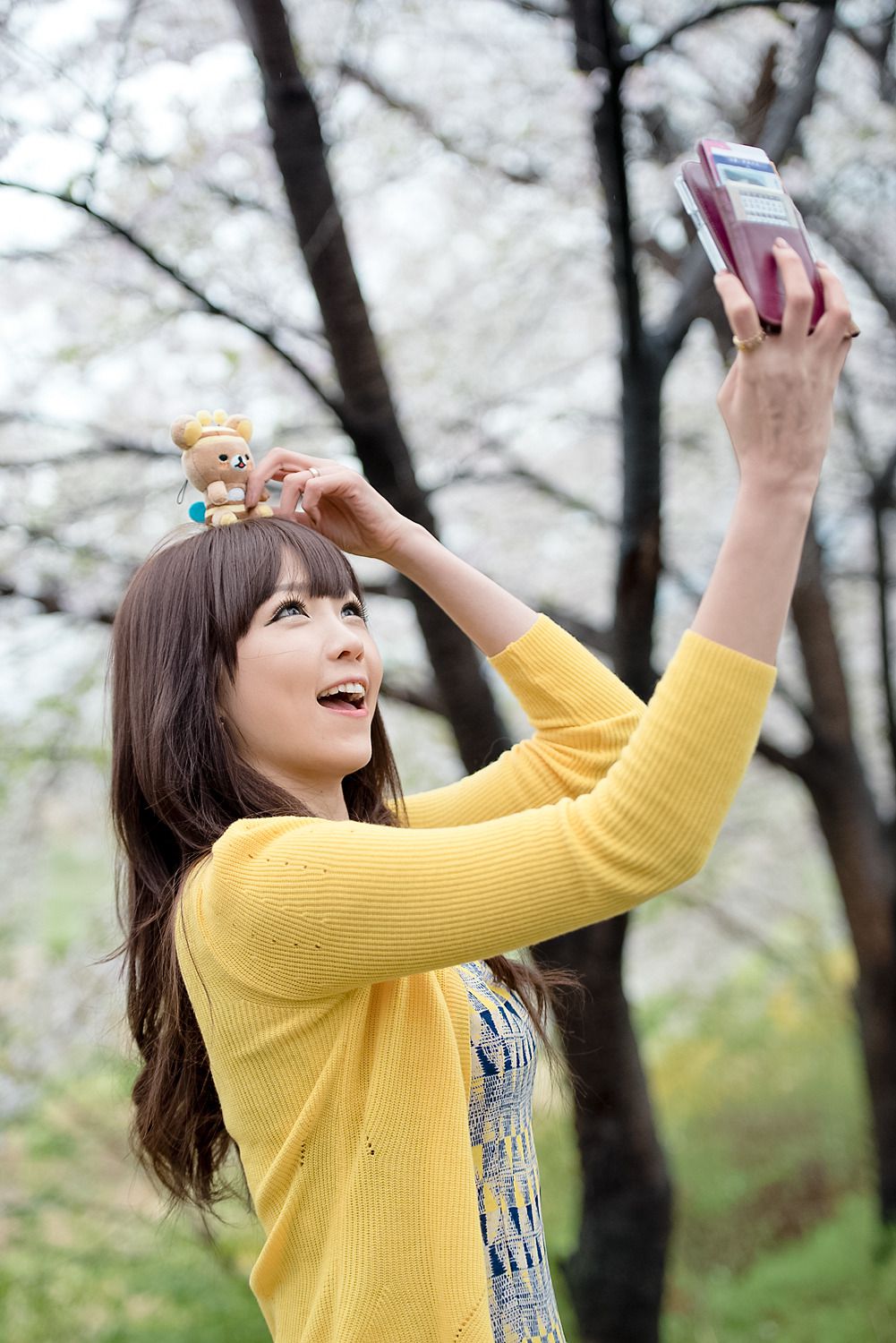 李恩慧《小清新连衣裙公园街拍》-图51