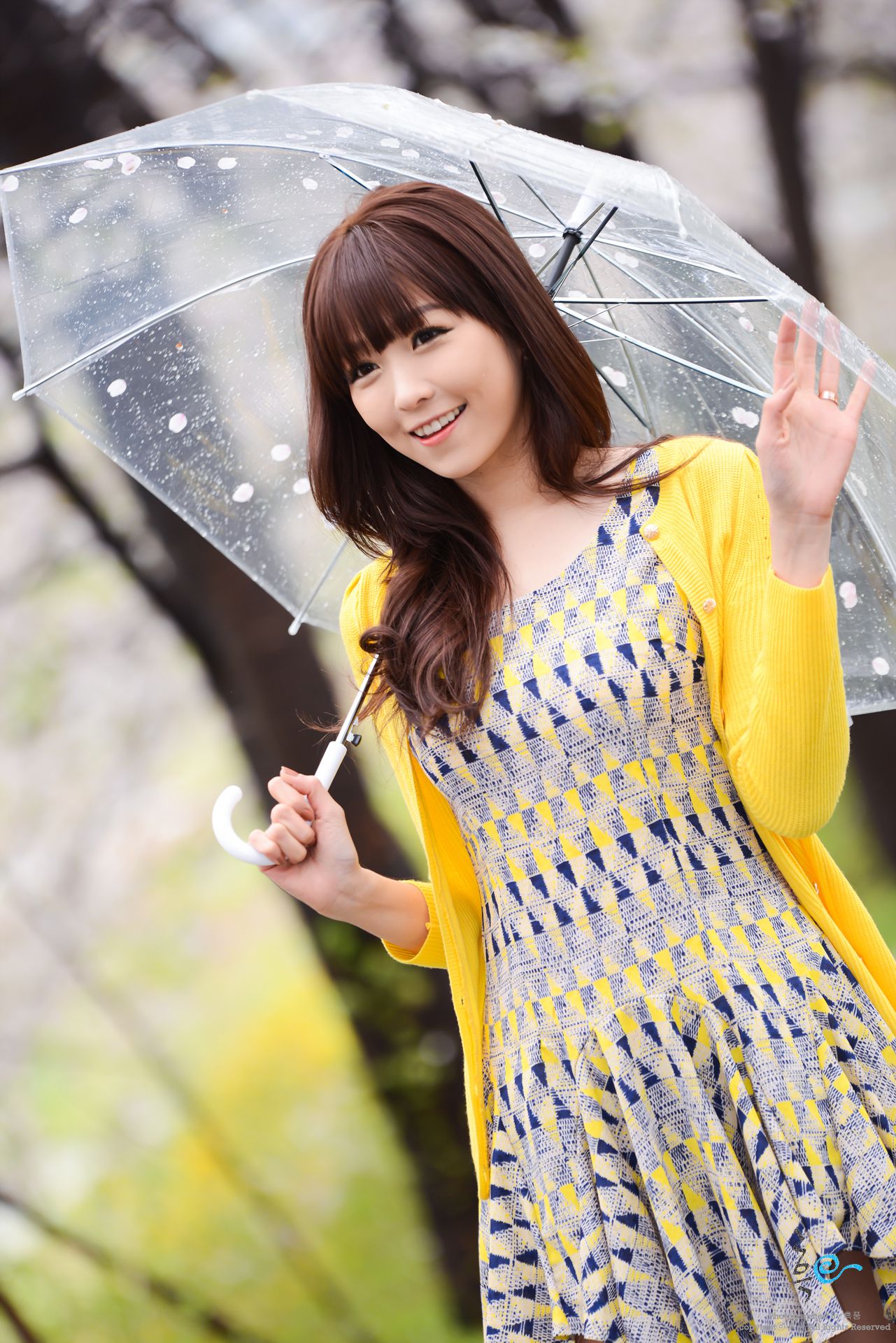 李恩慧《小清新连衣裙公园街拍》-图55