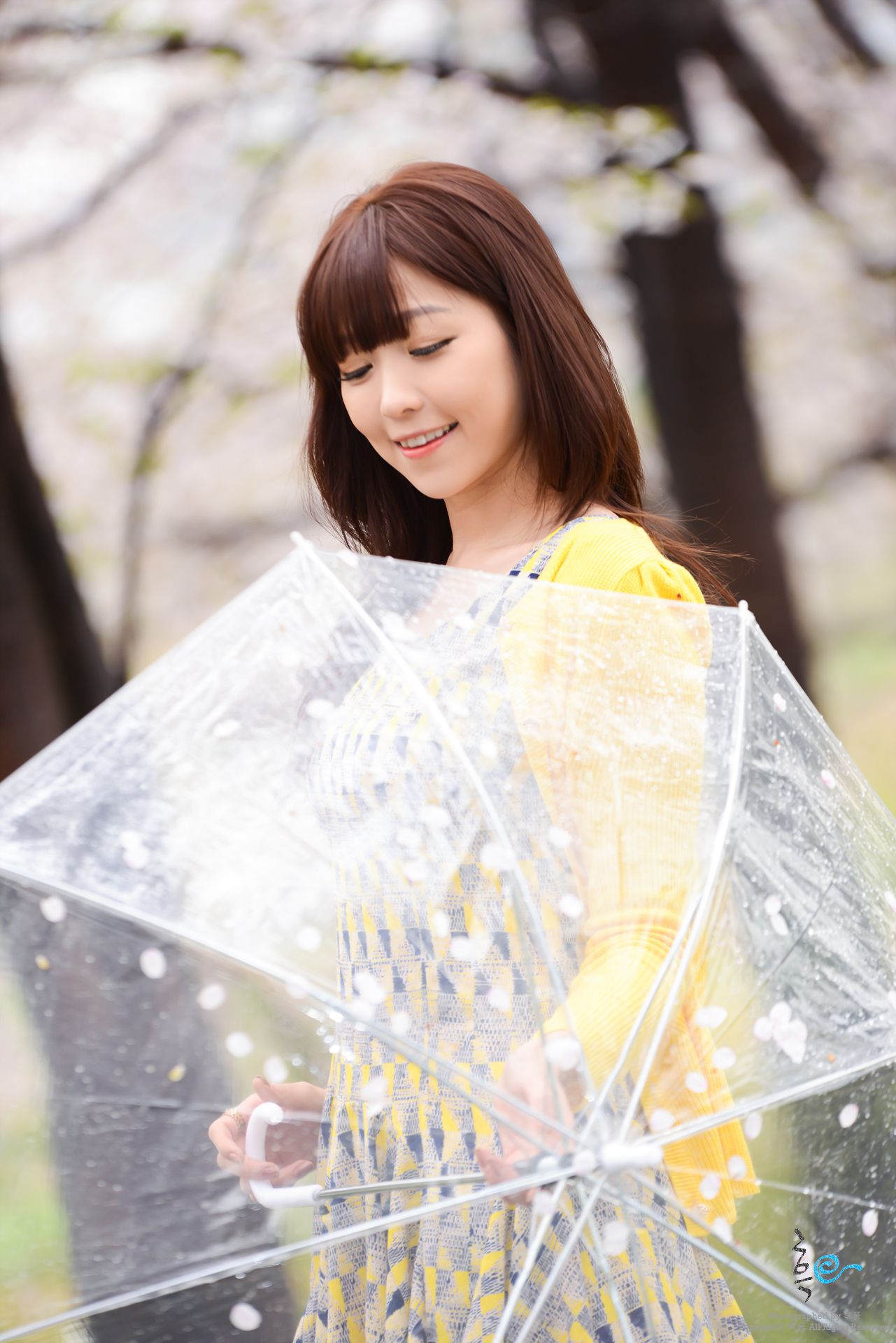 李恩慧《小清新连衣裙公园街拍》-图59