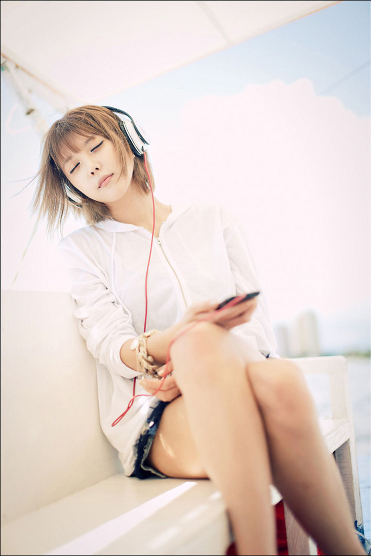 许允美(???)《清新耳机少女》-图15