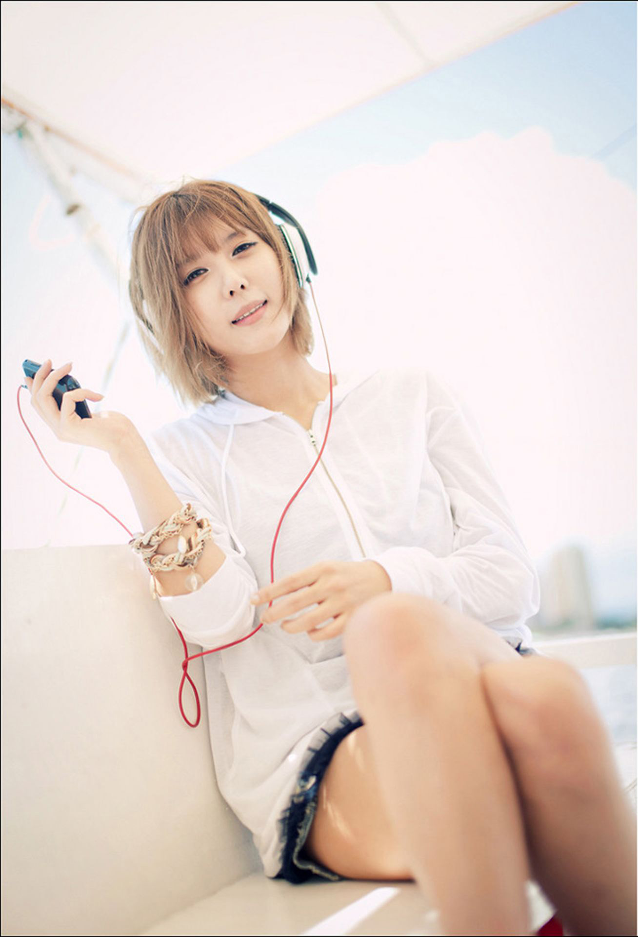 许允美(???)《清新耳机少女》-图17