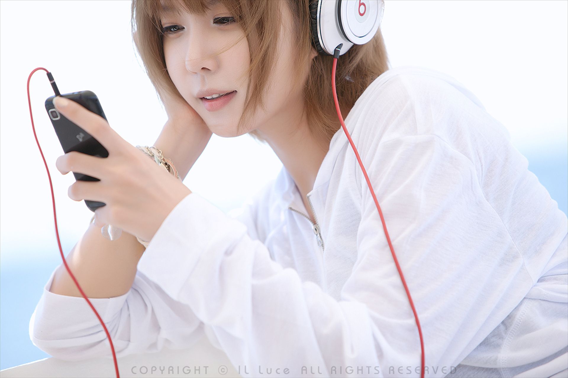 许允美(???)《清新耳机少女》-图22