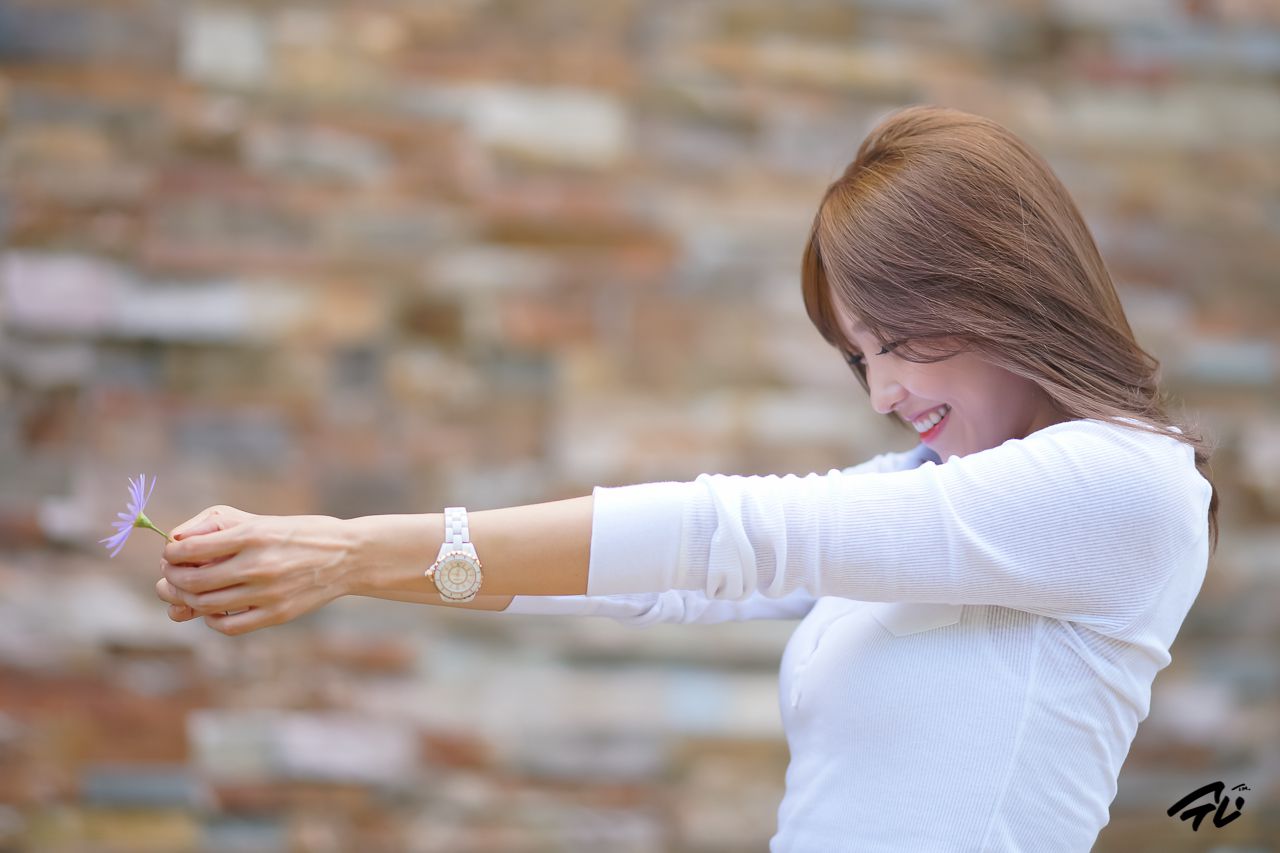 李仁慧《户外小清新超短裙系列》套图-图10