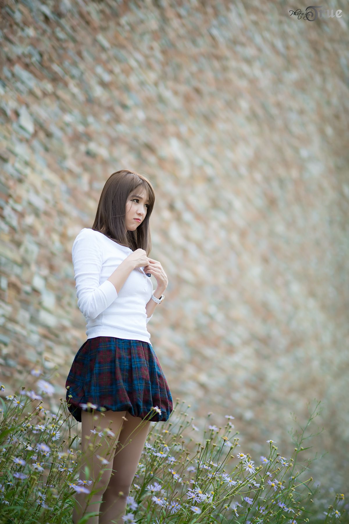 李仁慧《户外小清新超短裙系列》套图-图13