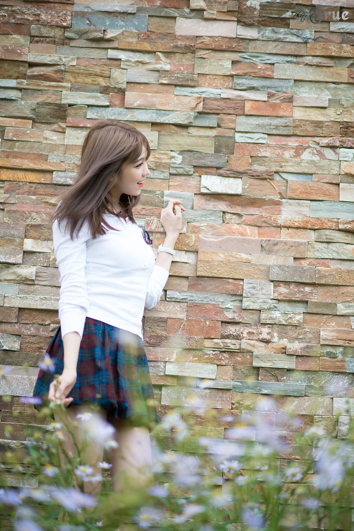 李仁慧《户外小清新超短裙系列》套图-图14