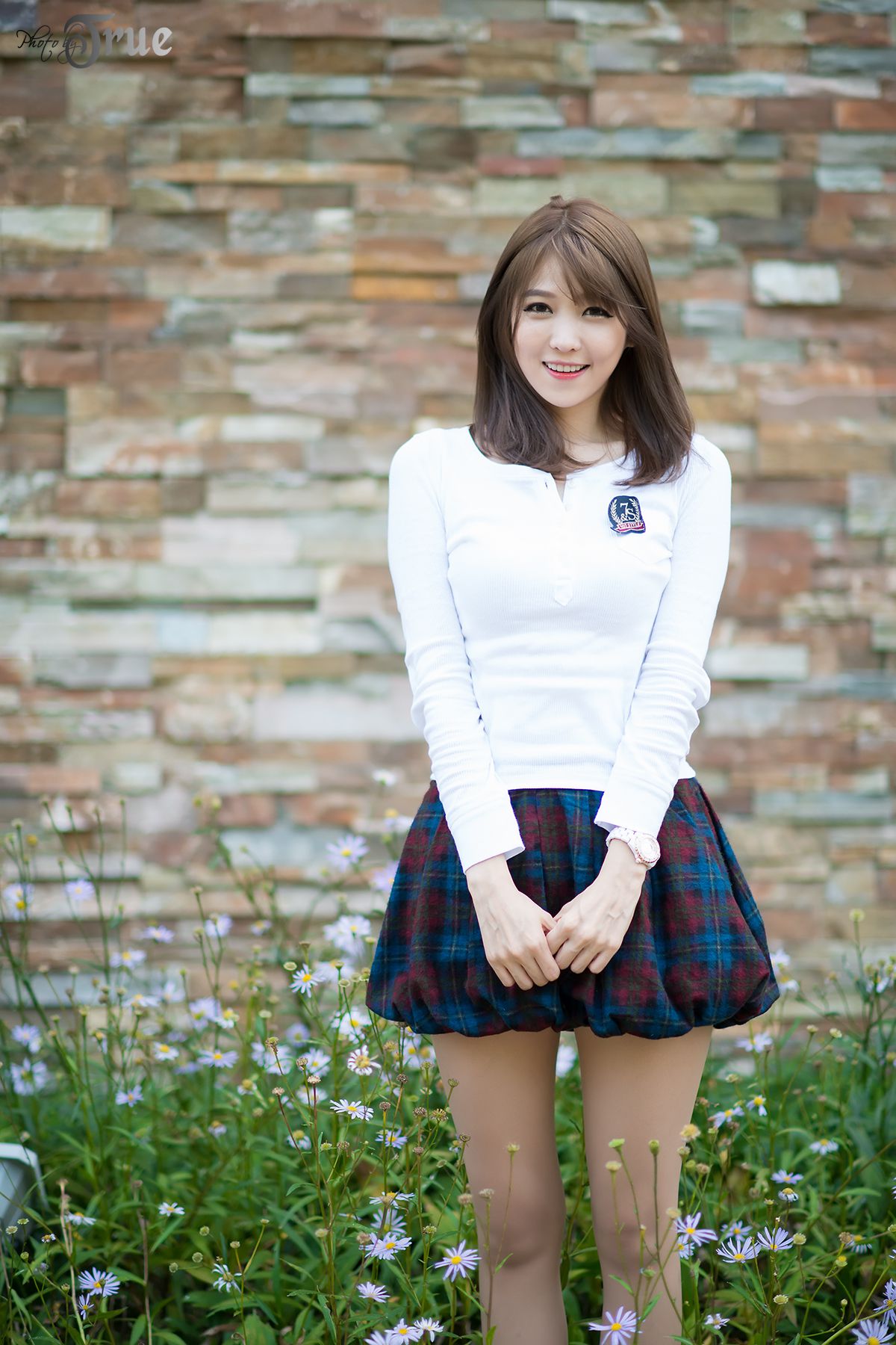 李仁慧《户外小清新超短裙系列》套图-图15