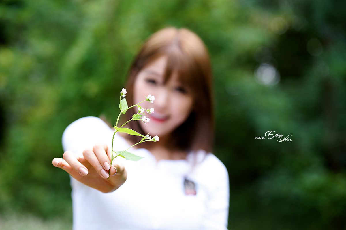 李仁慧《户外小清新超短裙系列》套图-图16