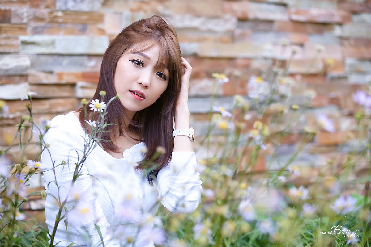 李仁慧《户外小清新超短裙系列》套图-图17