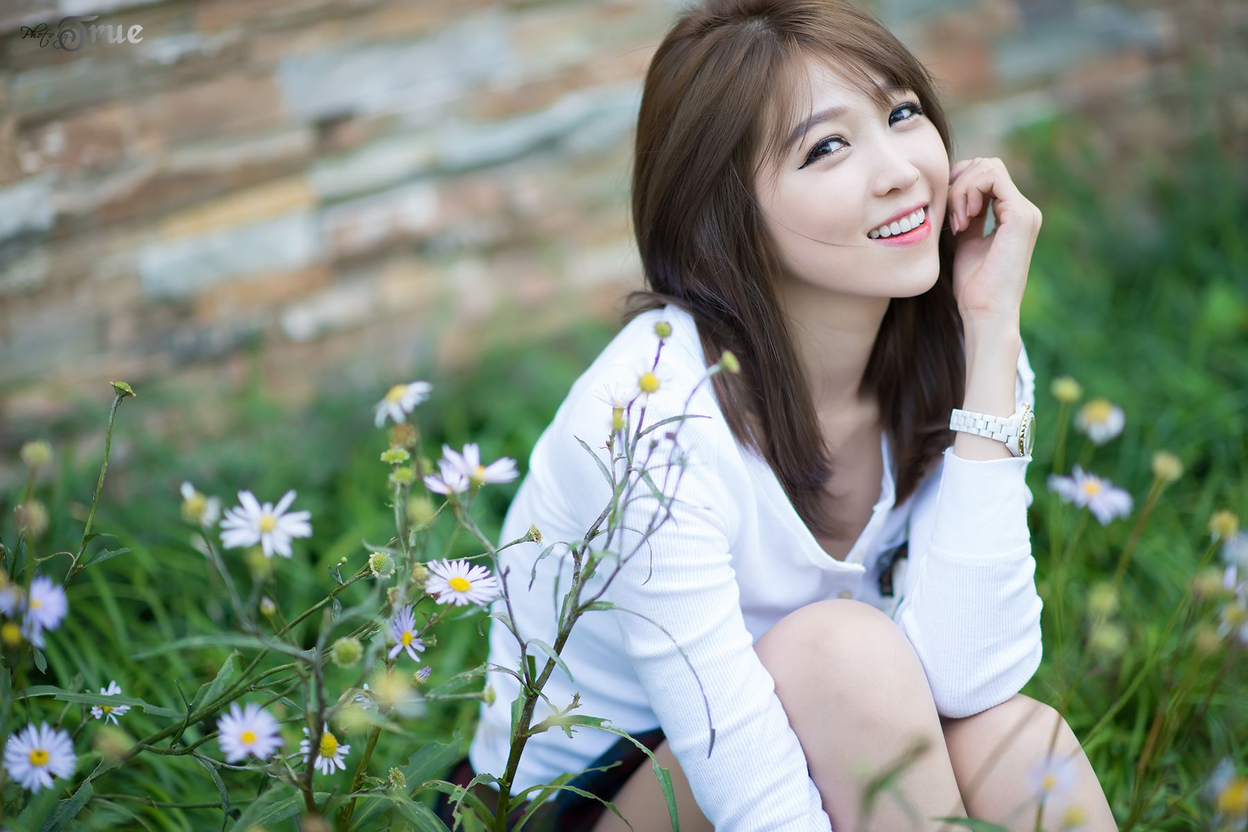 李仁慧《户外小清新超短裙系列》套图-图18