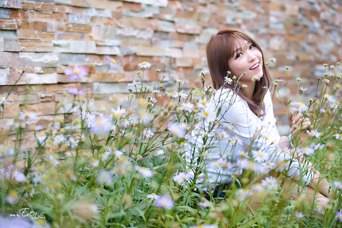 李仁慧《户外小清新超短裙系列》套图-图19