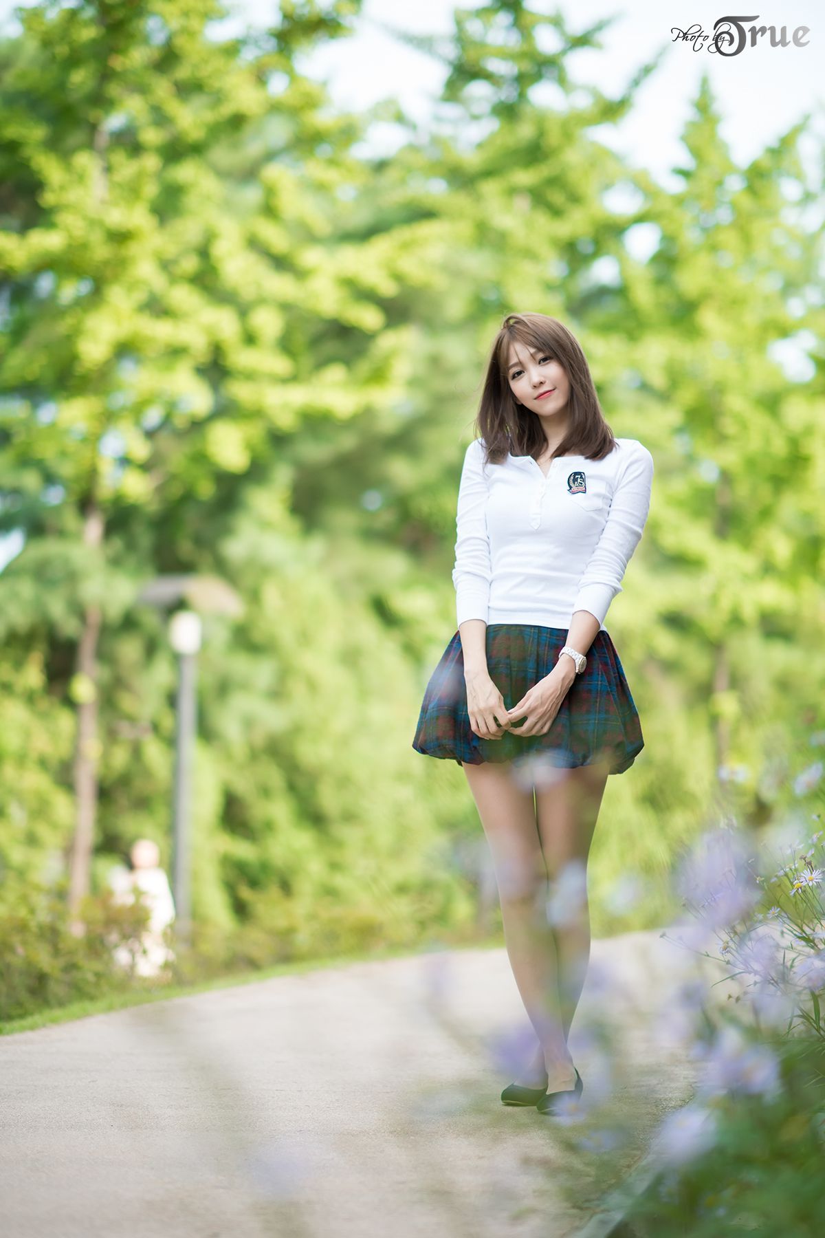 李仁慧《户外小清新超短裙系列》套图-图22