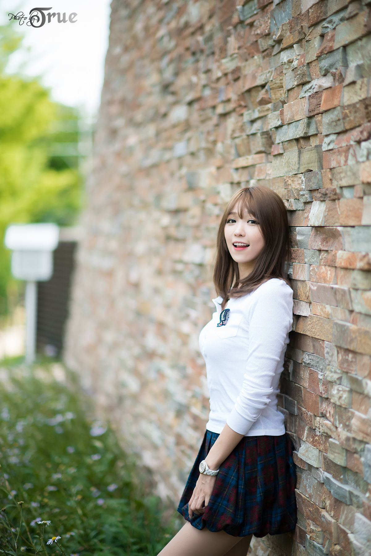 李仁慧《户外小清新超短裙系列》套图-图24