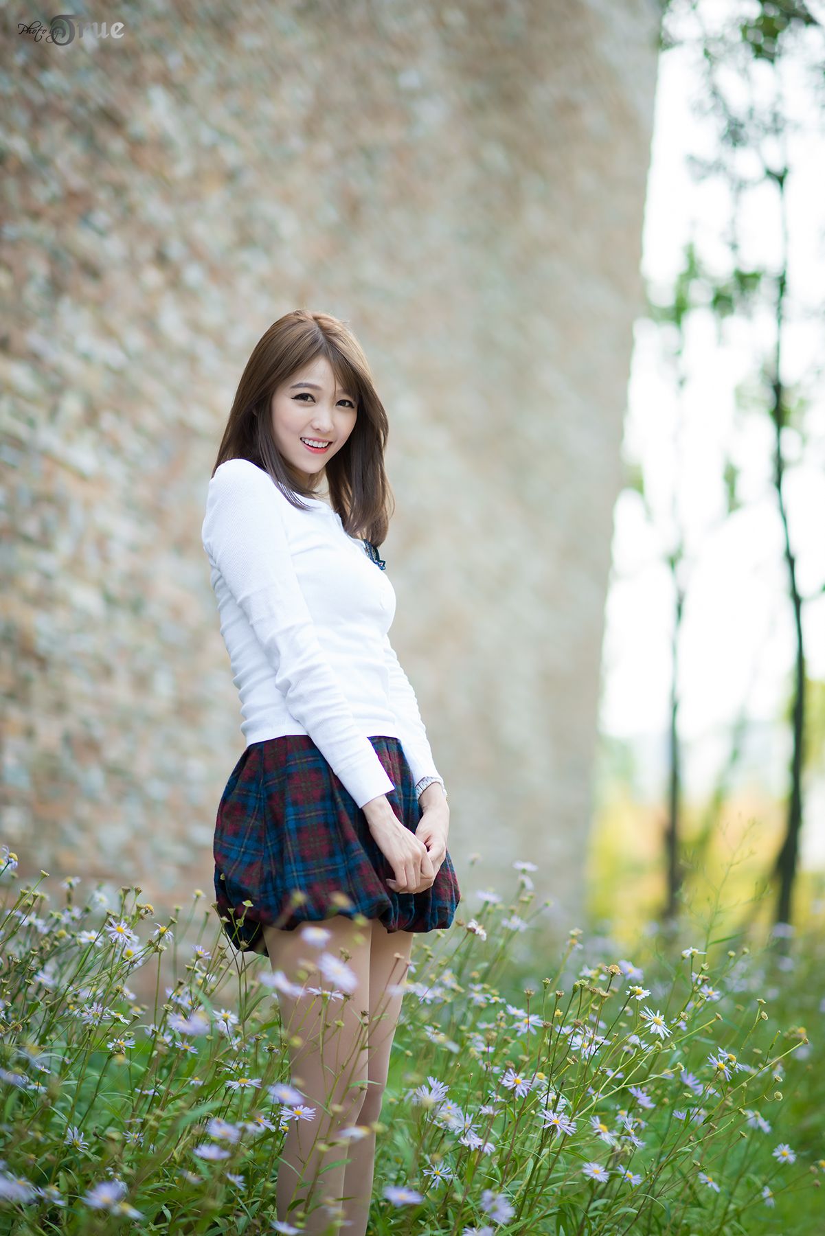 李仁慧《户外小清新超短裙系列》套图-图28