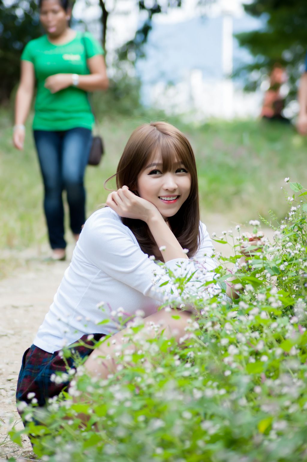 李仁慧《户外小清新超短裙系列》套图-图30