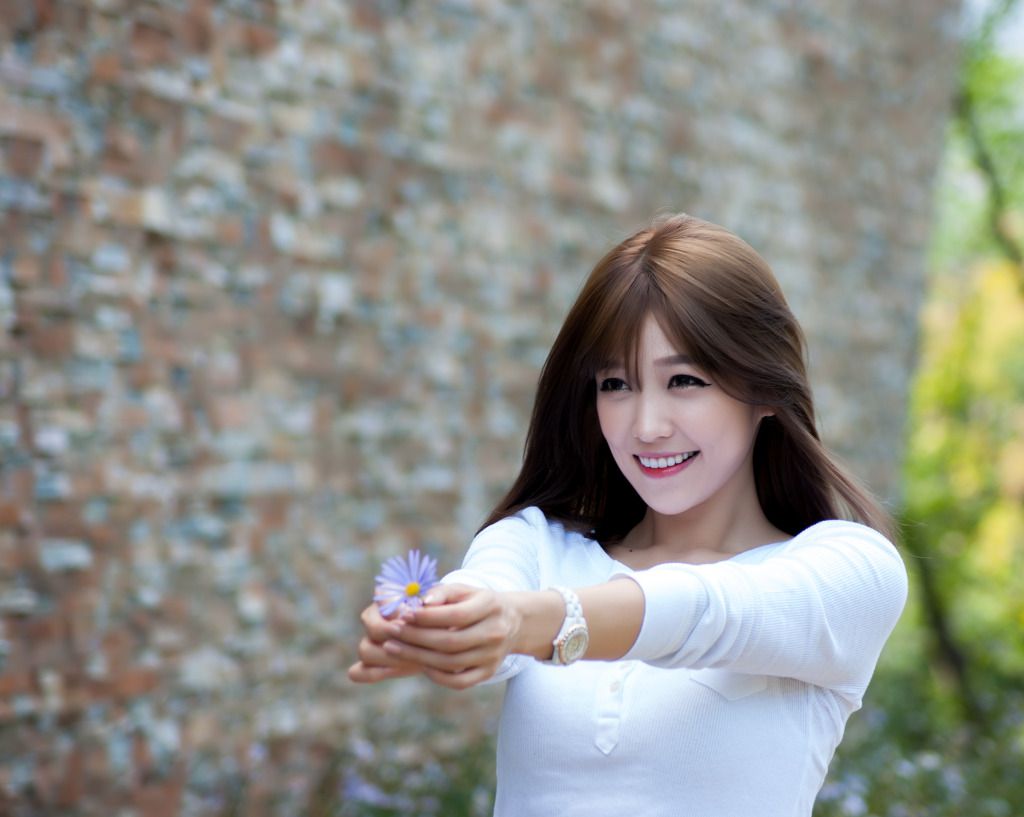 李仁慧《户外小清新超短裙系列》套图-图42