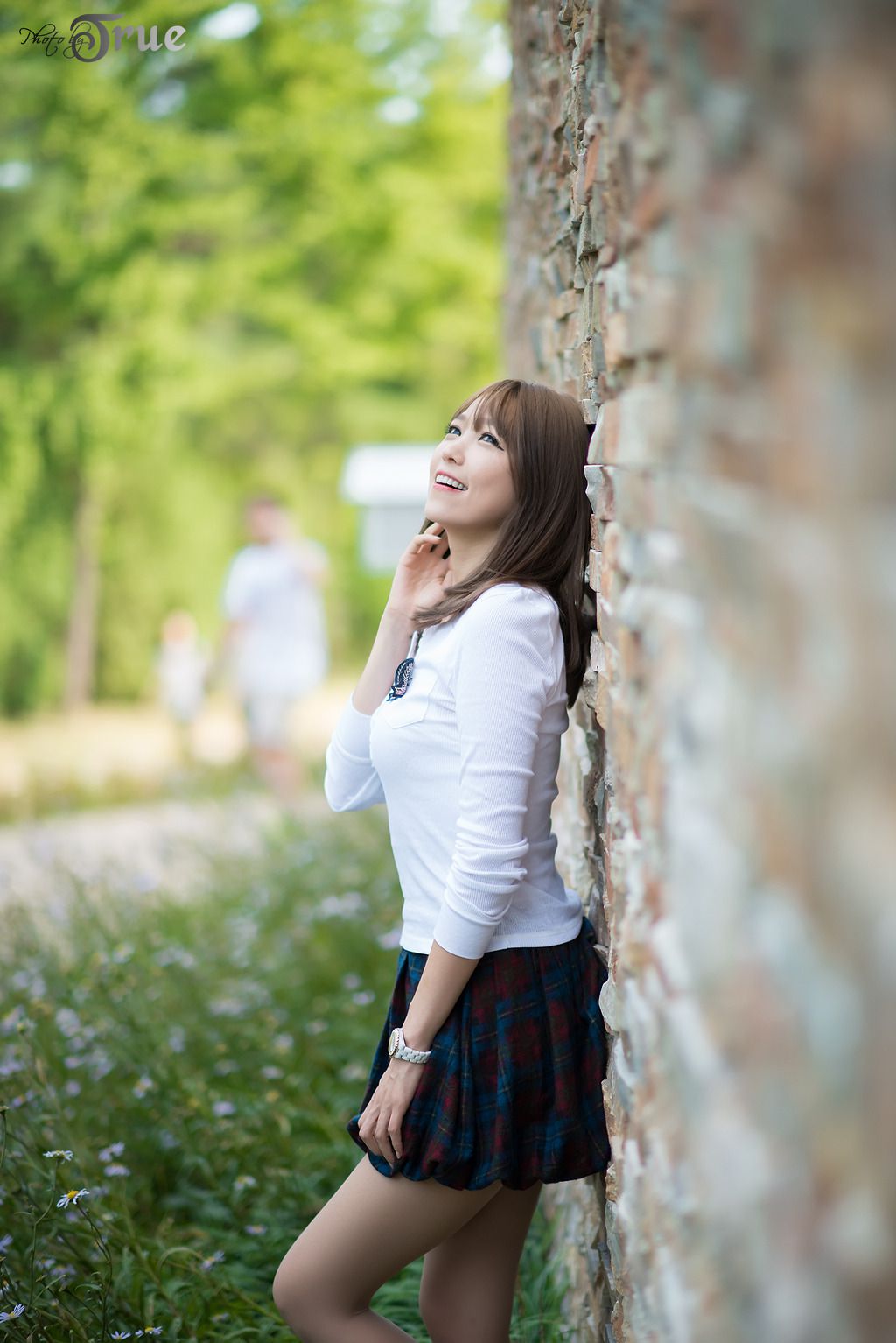 李仁慧《户外小清新超短裙系列》套图-图46