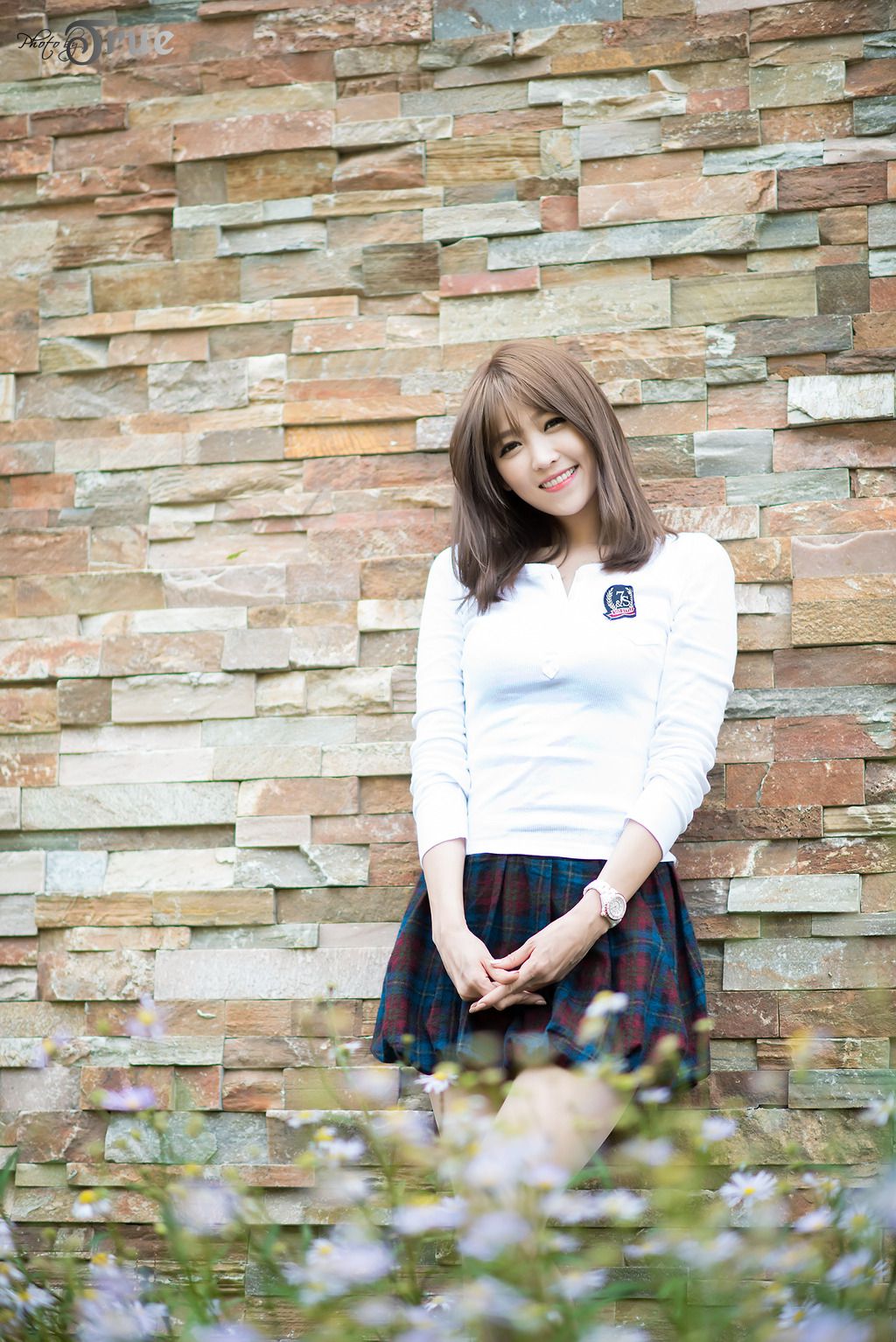 李仁慧《户外小清新超短裙系列》套图-图47