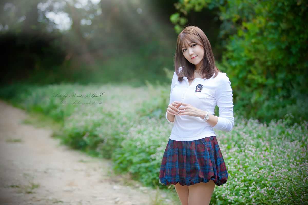 李仁慧《户外小清新超短裙系列》套图-图49