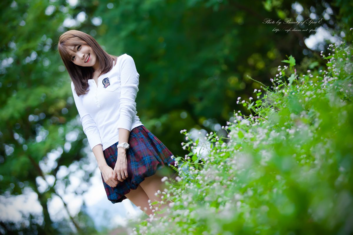 李仁慧《户外小清新超短裙系列》套图-图50