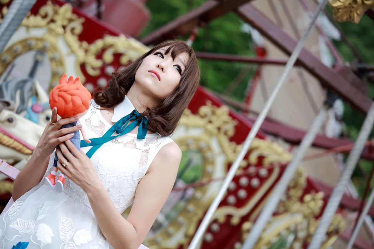 极品女神李恩慧/???《街拍蕾丝连衣裙》-图9