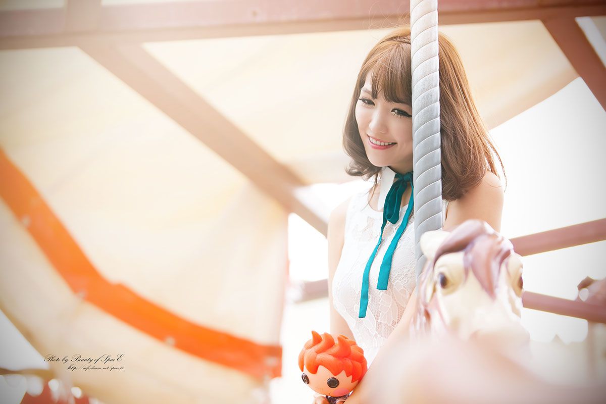 极品女神李恩慧/???《街拍蕾丝连衣裙》-图15