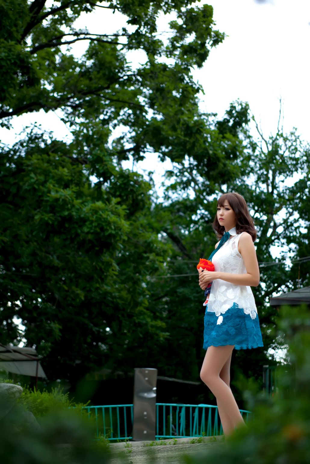 极品女神李恩慧/???《街拍蕾丝连衣裙》-图19