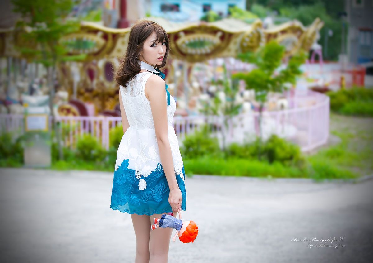 极品女神李恩慧/???《街拍蕾丝连衣裙》-图22