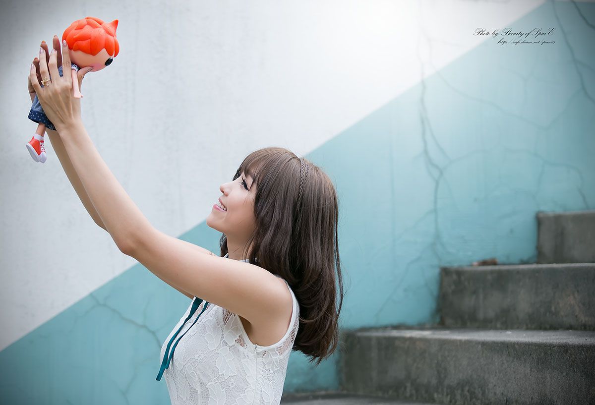 极品女神李恩慧/???《街拍蕾丝连衣裙》-图23