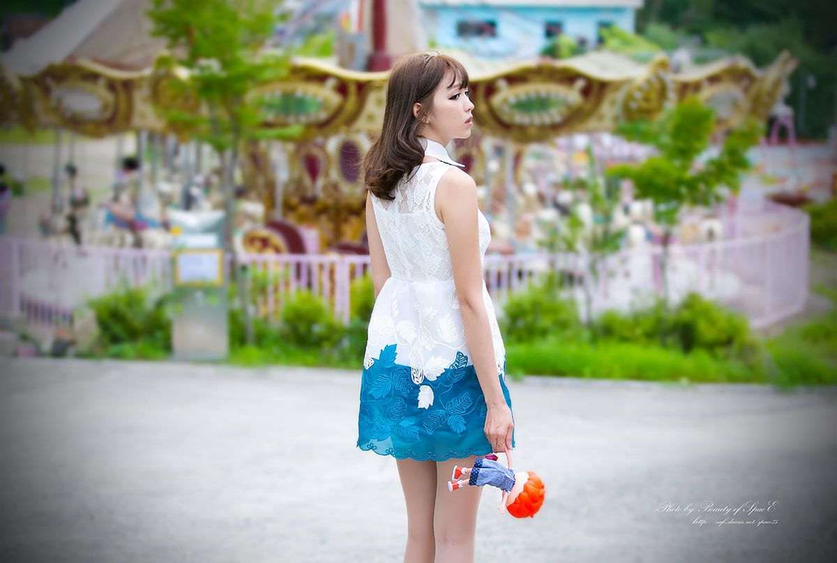 极品女神李恩慧/???《街拍蕾丝连衣裙》-图32