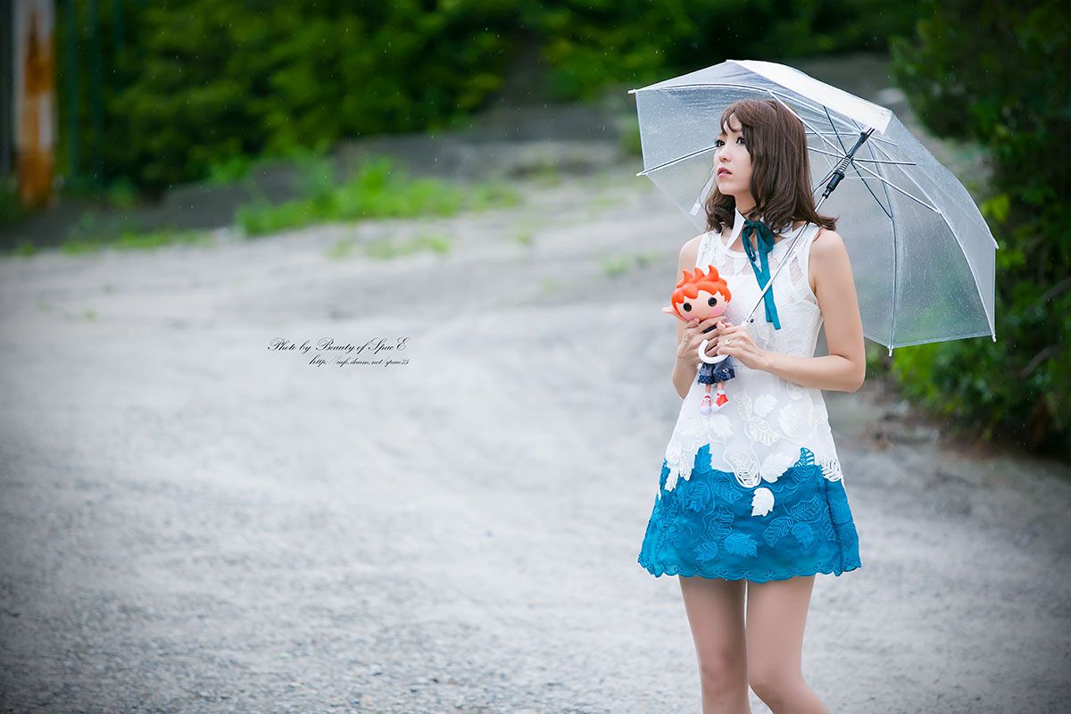 极品女神李恩慧/???《街拍蕾丝连衣裙》-图35