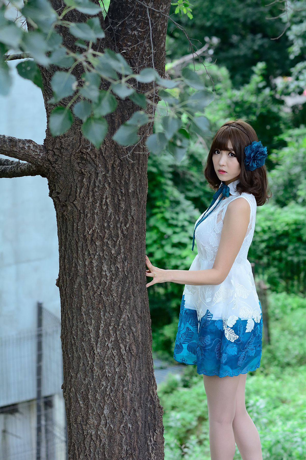 极品女神李恩慧/???《街拍蕾丝连衣裙》-图39