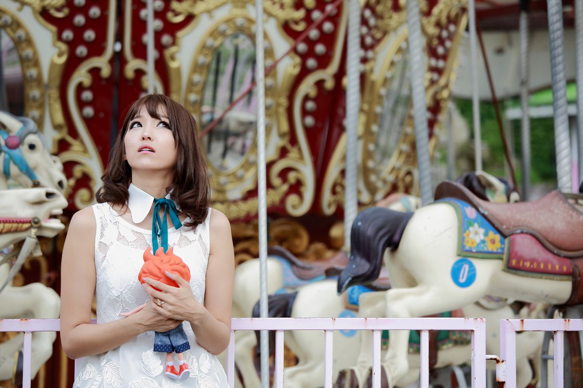 极品女神李恩慧/???《街拍蕾丝连衣裙》-图40