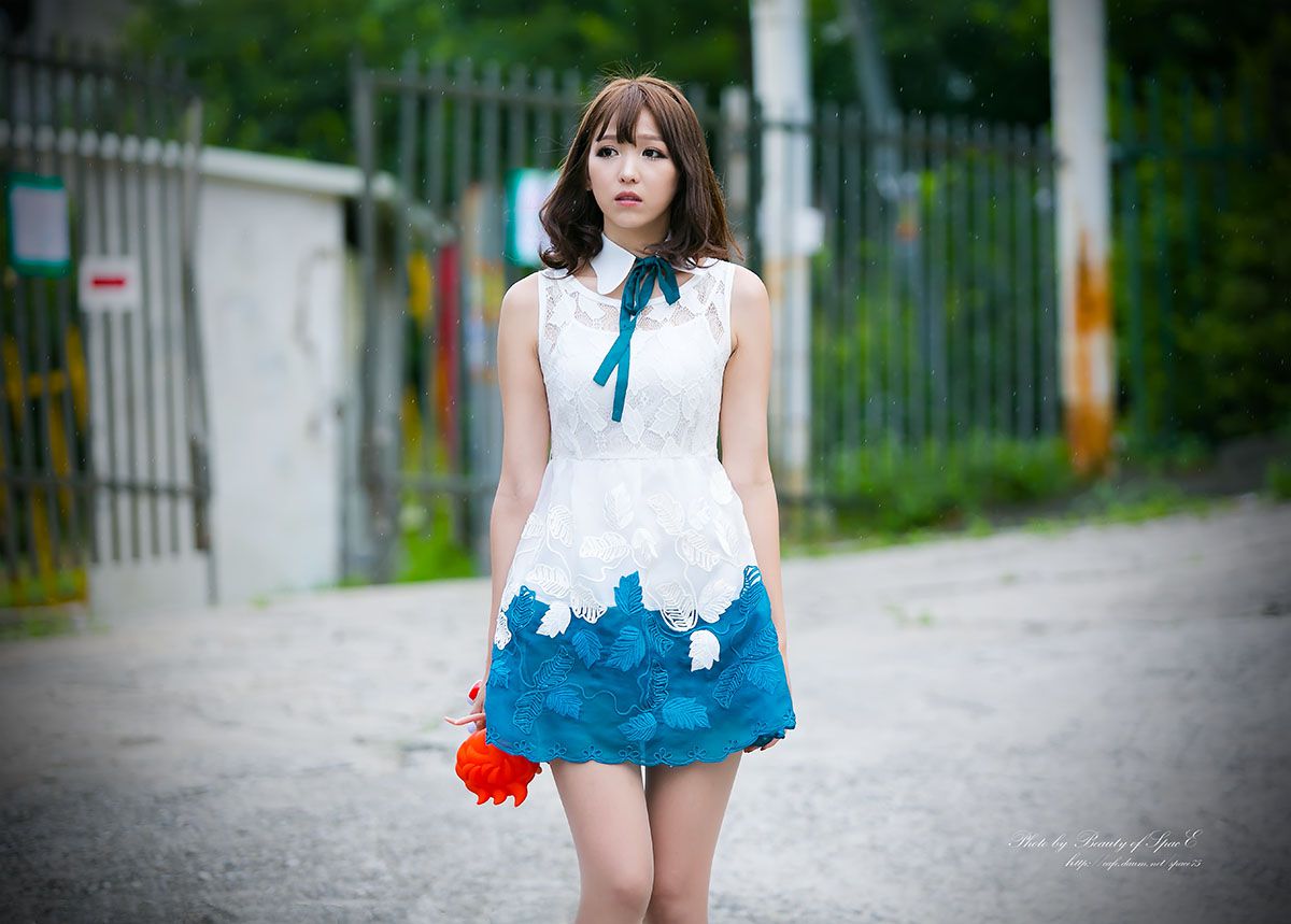 极品女神李恩慧/???《街拍蕾丝连衣裙》-图44