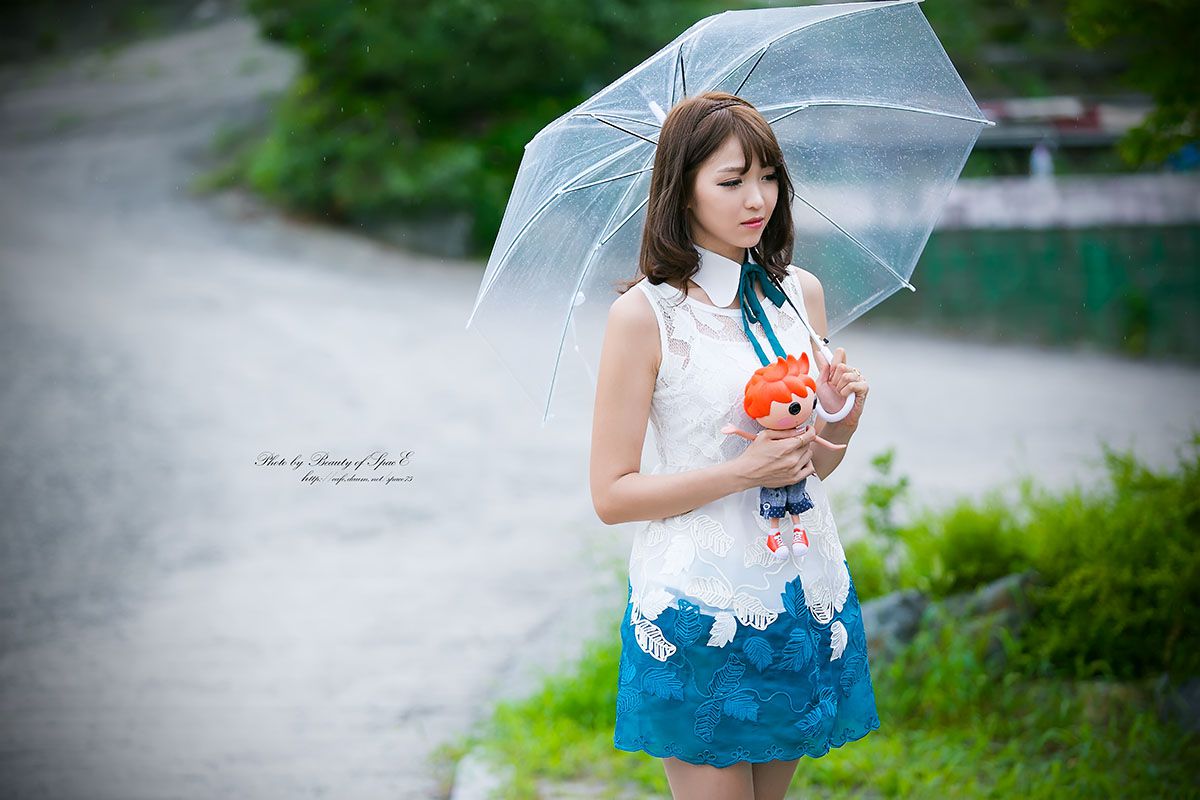 极品女神李恩慧/???《街拍蕾丝连衣裙》-图4